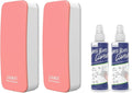 loukin 2 Pack Magnetic Dry Erase Eraser, Glass Board Remover, 3.4 fl oz by LOUKIN