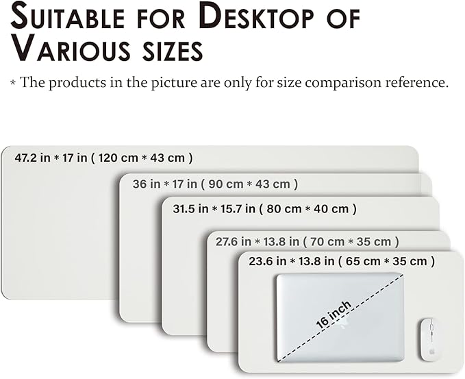 HOMIEAZICOZI Leather Desk Mat - Image 5