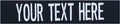 Custom Uniform Name Tapes Solid Colors. Made in The U.S.A. Ships Under 24 by NORTHERNSAFARI