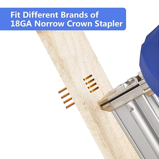 SimCos 18 Gauge 1/4" Narrow Crown Staples, Project Pack - Image 4