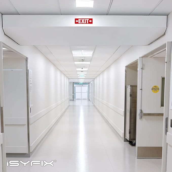 iSYFIX Exit Signs 6 Pack 12x4 Inch - Image 6