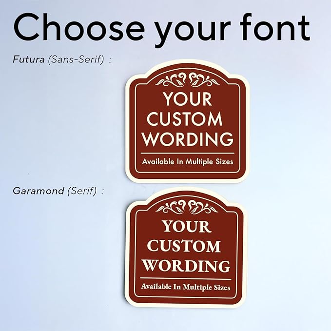 Custom Decorative Metal Outdoor Sign - Image 9