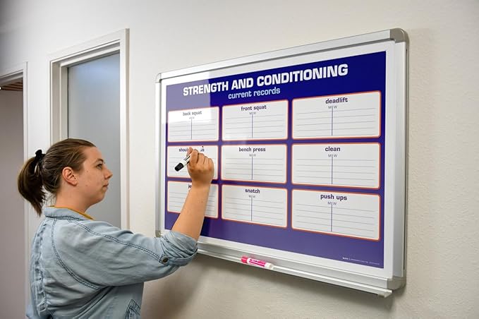 Strength and Conditioning Whiteboard 60" x 40" - Image 3
