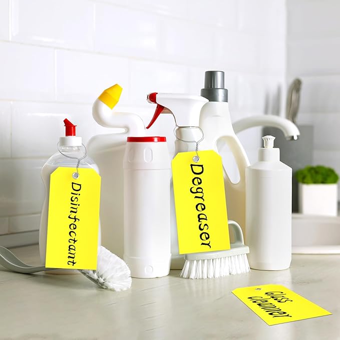 500 Pieces Plastic Shipping Tags - Image 7