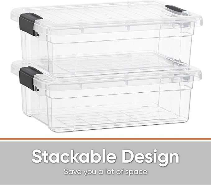 Superio Clear Storage Boxes - Image 3