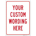 Custom Sign, Personalized Metal Signs, Customize by SigoSigns