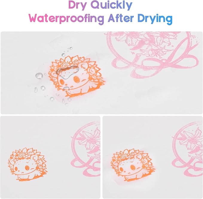 CraftyManor Mini 24 Color Pigment Ink Pads Set - Image 4