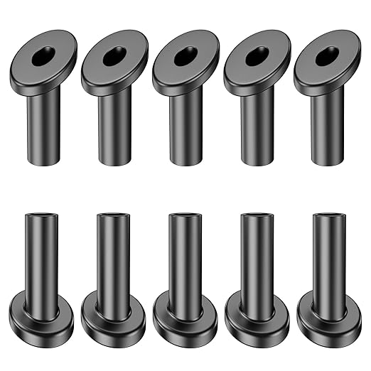 BLIKA 80 Pack 25 30 35 Degree 1/8" Black Cable Railing Angle Beveled Protector - Image 7