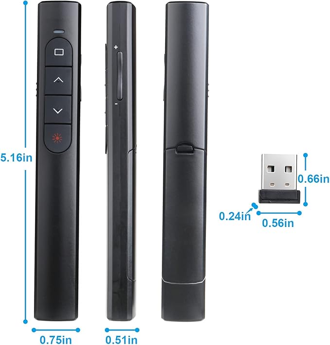 Wireless Presenter Remote, Presentation Clicker - Image 6
