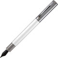 Monteverde USA Ritma Fountain Pen in Silver – Broad Nib, Bold JoWo Stainless by Monteverde