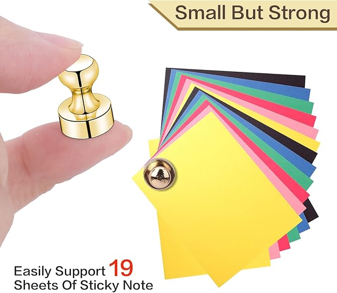 LOVIMAG Fridge Magnets 50Pcs Refrigerator Whiteboard Small Strong Magnet - Image 4