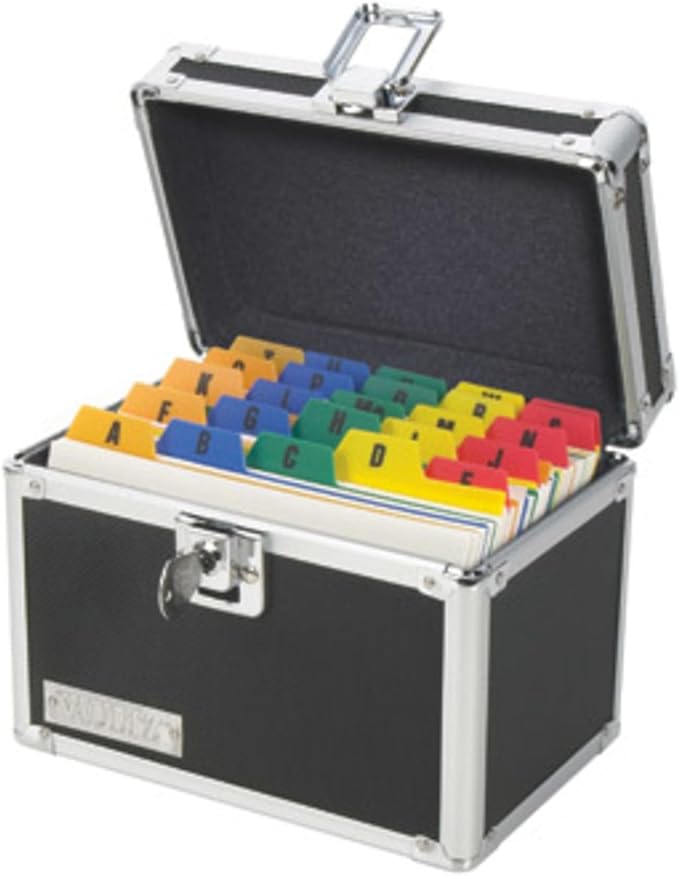 Vaultz Lockable Index Card Holder - Image 2