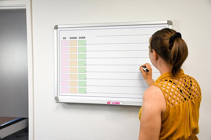 Do - Doing - Done List Whiteboard 48" x 36" - Image 4