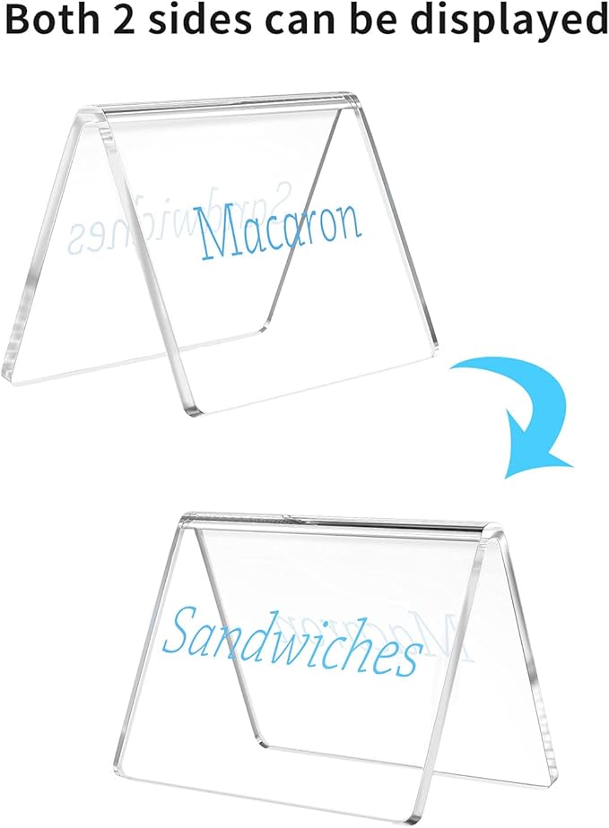 20 Pack AITEE Mini Chalkboard Signs - Image 5