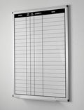 Project Planning Portrait Whiteboard 48" x 36" by CreativeSafetySupply