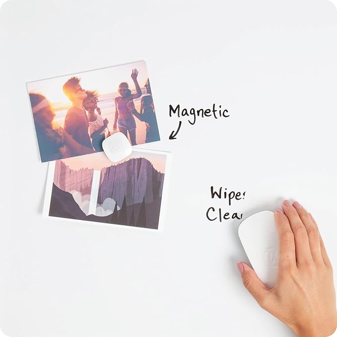 U Brands Contempo Magnetic Dry Erase Board White Board, Includes Magnet and - Image 3