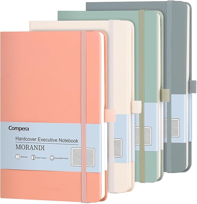 Comix 4 Pack Lined Journal Notebooks by Comix