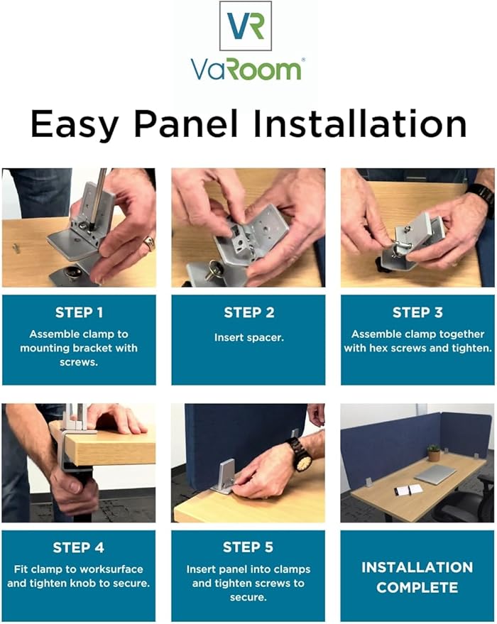 Sound Absorbing Panel Privacy Shield - Image 5