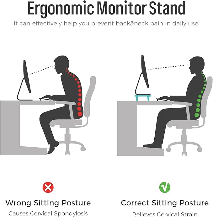 loukin Dual Monitor Stand Riser - Image 7