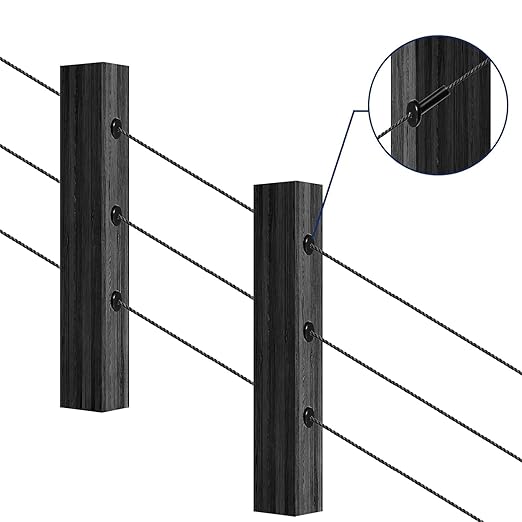 RiaYer 50 Pack 45 Degree Angle Protective Sleeves, T316 Marine Grade Cable - Image 3