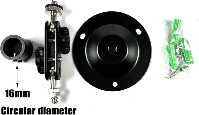 16mm Laser Positioning Bracket, 360-Degree Adjustable, 12 x 7.5CM - Image 4