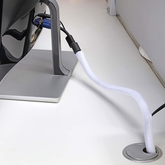 Pet Proof Split Cable Sleeve Organizer - Image 9
