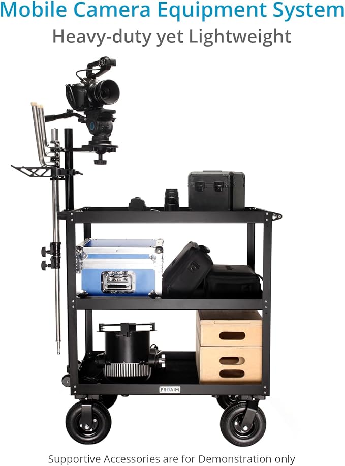 PROAIM Bowado 36" Video Camera Production Cart - Image 3