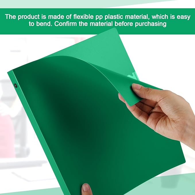 Henoyso 36 Pcs 3 Ring Binder 0.5 Inch Round Fits Letter Size 8.5'' x 11'' Paper - Image 2