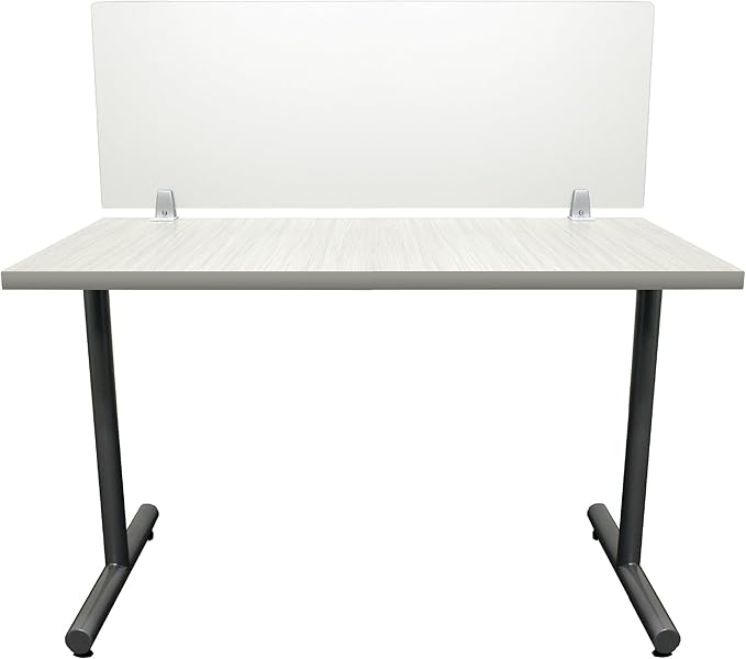 OBEX Frosted Acrylic Desk Mounted Privacy Panel by OBEX