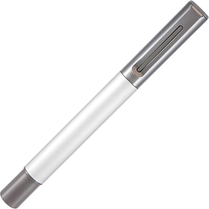 Monteverde USA Ritma Fountain Pen in Silver – Stub Nib, Calligraphy JoWo - Image 4
