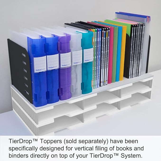 Ultimate Office TierDrop Jumbo 12-Compartment High-Wall Sorter - Image 5