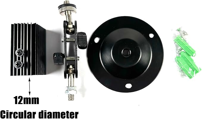 Laser Positioning Bracket Laser Module Fixing Bracket 360-degree Adjustable - Image 3