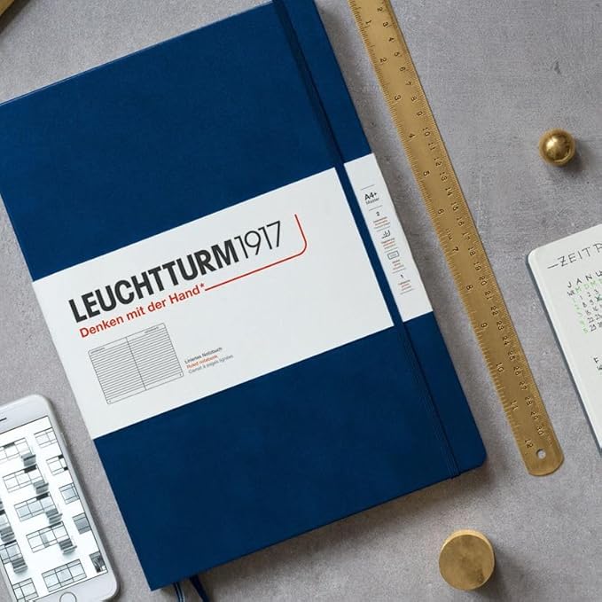 LEUCHTTURM1917 - Notebook Hardcover Master Classic A4+ - 235 Numbered Pages - Image 2