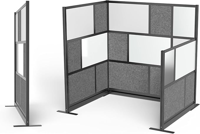 Stand Up Desk Store Expanse Modular Wall | 53'' x 70'' Wall | Expandable - Image 6