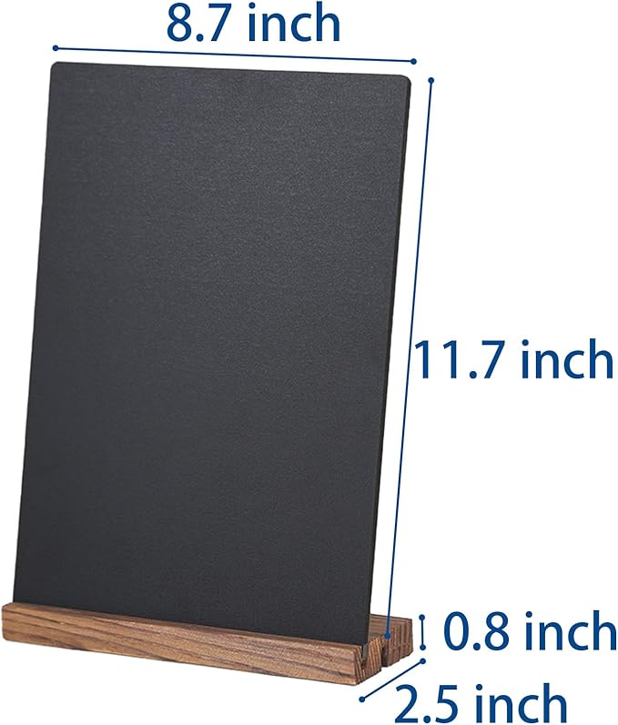 JDEA Wooden Double-Sided Chalkboard - Image 4