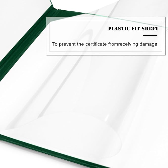 Diploma Cover 8.5” x11” Diploma Holder of Graduation Leatherette Padded - Image 4