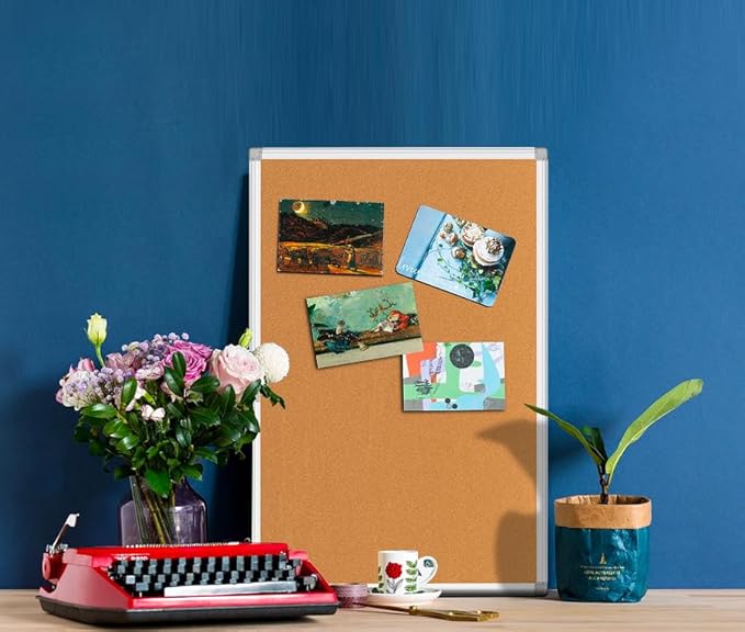 Cork Bulletin Board, Bulletin-Boards, Notes Board, Memo Board, 18 x 24inch - Image 3