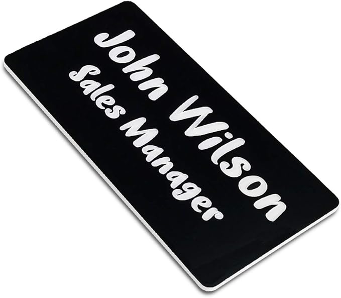 Custom Laser Engraved Name Badges - Image 4
