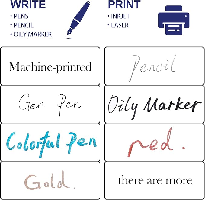 1" x 2-5/8" Address Labels 900 Labels Sticker Paper - Image 6