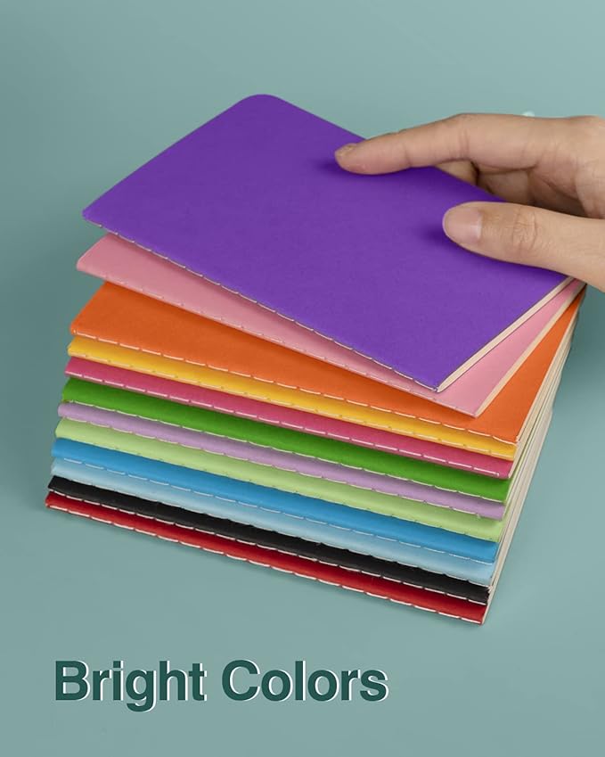 Lzerking Small Lined Notebooks Bulk 36 Pack Mini Pocket Notepads Journal Set-12 - Image 3