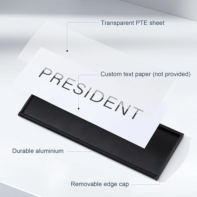 Plecterco 4 Pcs Office Door Signs - Image 3