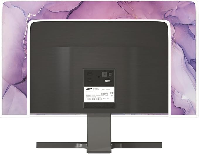 Baocicco Fashion Violet Marble Waterproof 22, 25 Inch Anti-Static Dustproof - Image 3