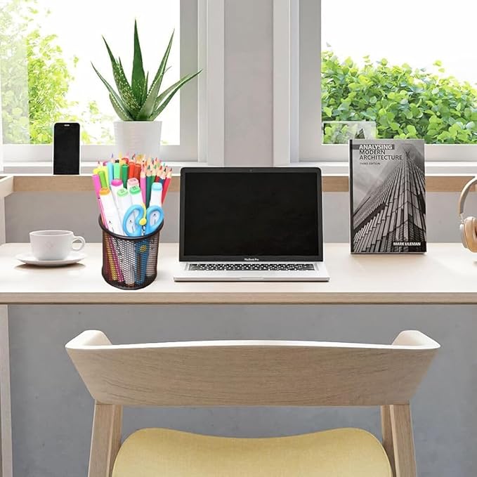 SNOW COOLER Pen Holder Mesh Pencil Holder Metal Pen Holder Pencil Holder - Image 9