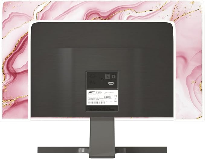 Baocicco Gold Pink Marble Waterproof TV Display Screen Cover 58, 60 Inch TV - Image 5