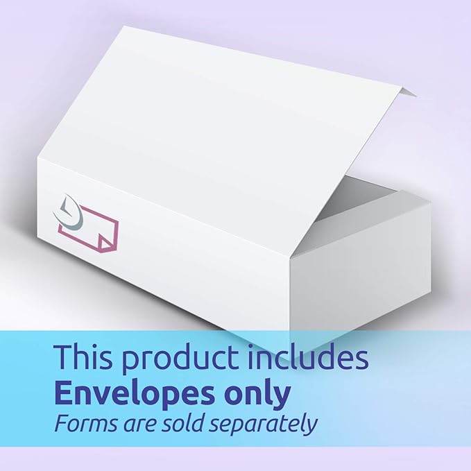 NextDayLabels - W-2 Tax Forms Double Window Security Envelopes - Image 5