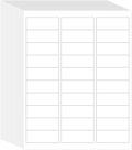 L LIKED Printable Address Labels, 500 Labels, 30 per Sheet, Mailing Labels by LLIKED