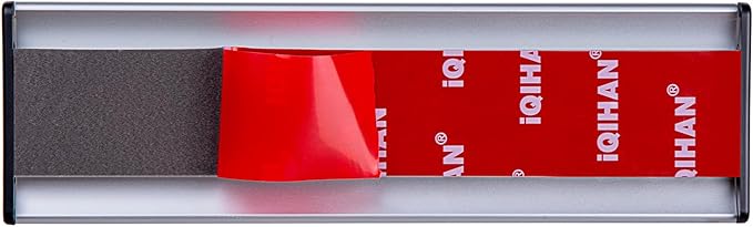 Set of 5 - Nameplate Holder for Wall Mount, 2.36'' x 10'' Curved Office - Image 5