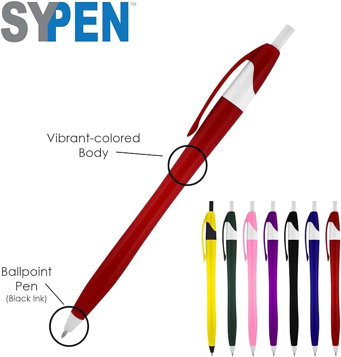 SyPen Personalized Pens With your Custom Logo or Text-500 Pack Bulk-for - Image 4