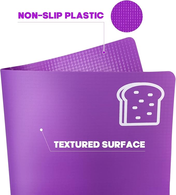 7 Pieces Flexible Cutting Boards, BPA Free Plastic Cutting Boards - Image 4