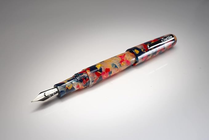 Conklin All American Fountain Pen in Old Glory – Broad Nib, Patriotic Red - Image 5